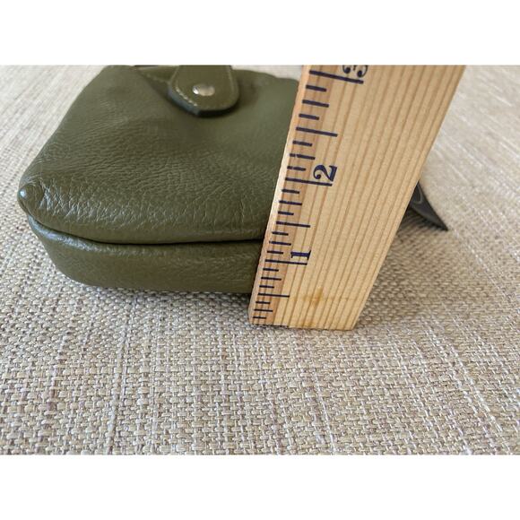 LUCIA PELLETTERIE SAN GIMIGNANO Across body Italian Leather bag Olive green - Picture 4 of 7